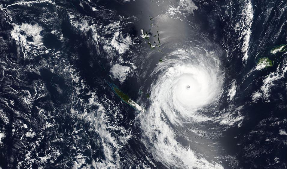 Tropical Cyclone Ula 10 January 2016 VIIRS large