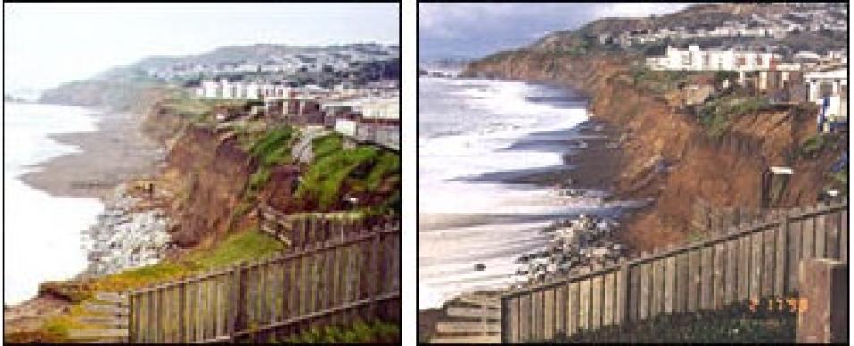 Pacifica El Nino erosion
