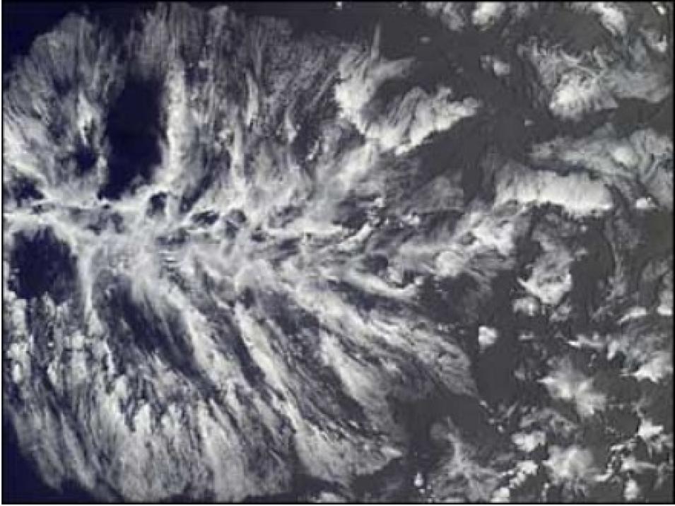 MISR actinoform cloud