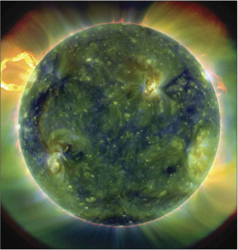 solar flare eruption