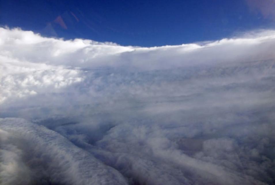 Hurricane Katrina eyewall