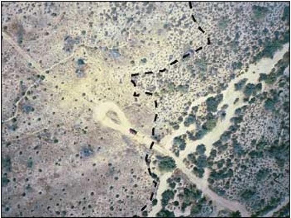 balloon aerial photo