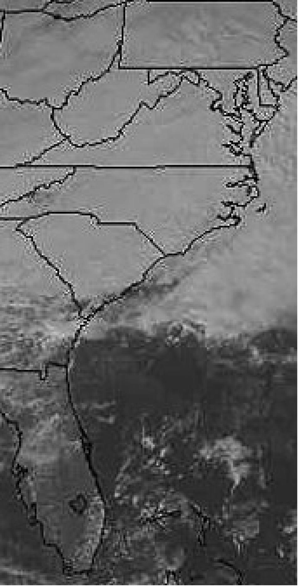 GOES East Coast wind