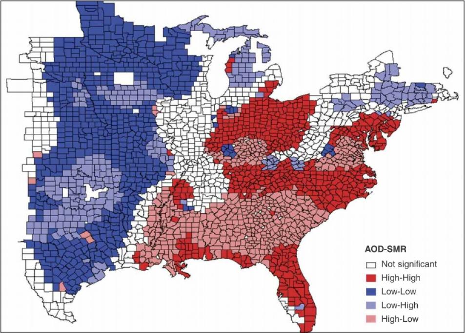 aerosol optical depth