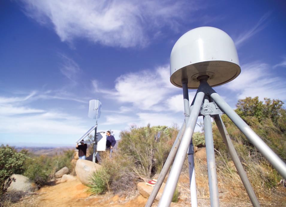 Photograph of a GPS receiver