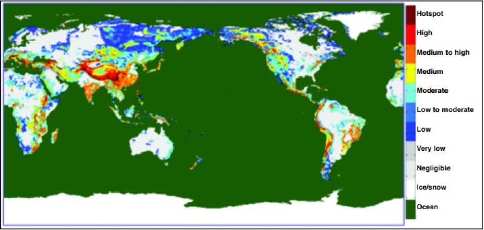 global landslide susceptibility