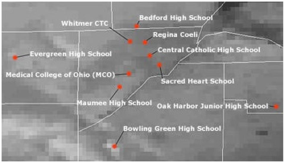 AVHRR Toledo schools