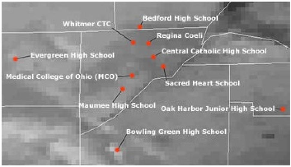 AVHRR Toledo schools