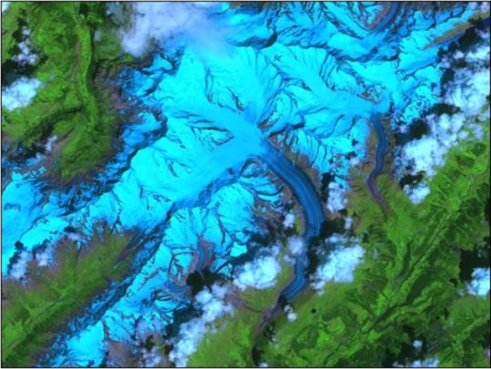 ASTER Aletsch Glacier