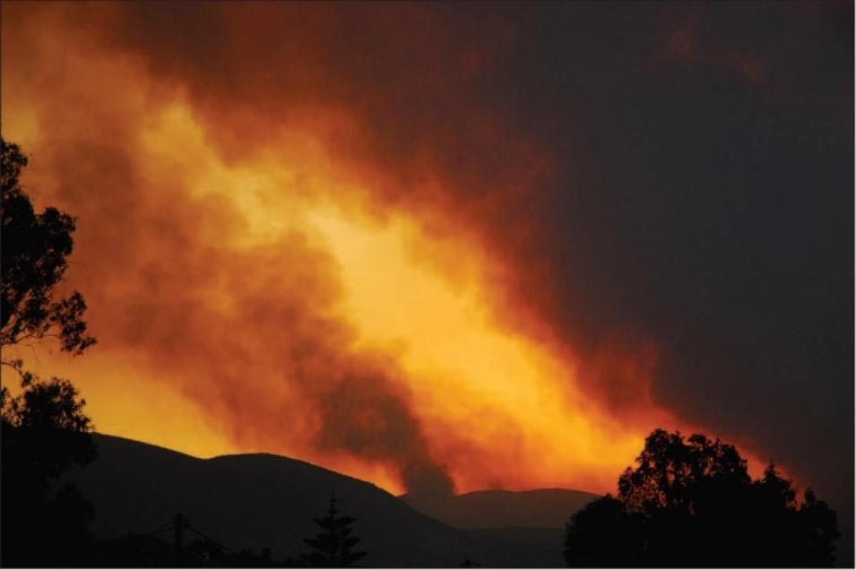 Zakynthos fire