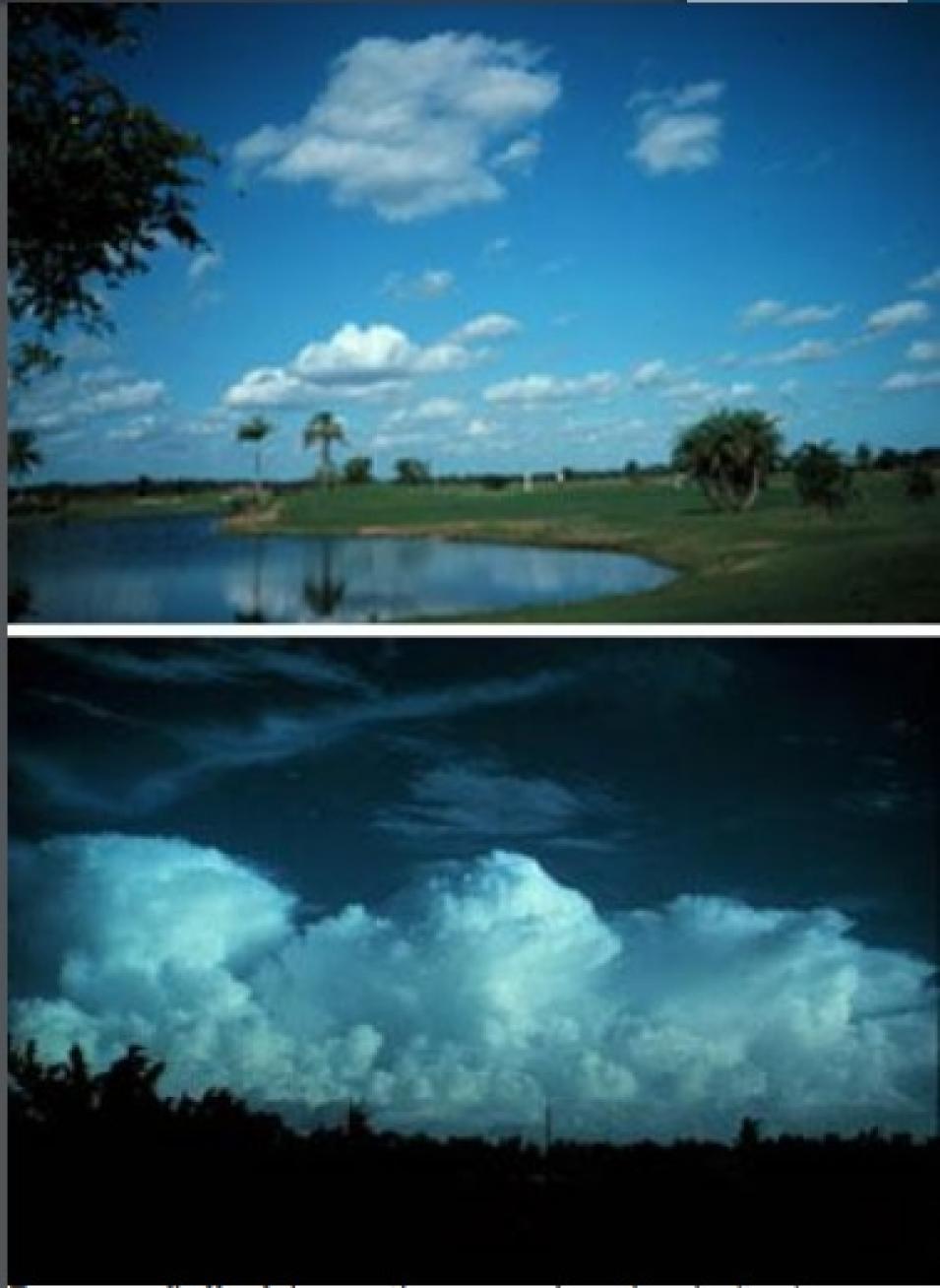 cumulus cumulonimbus