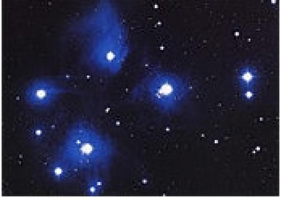 Pleiades star cluster