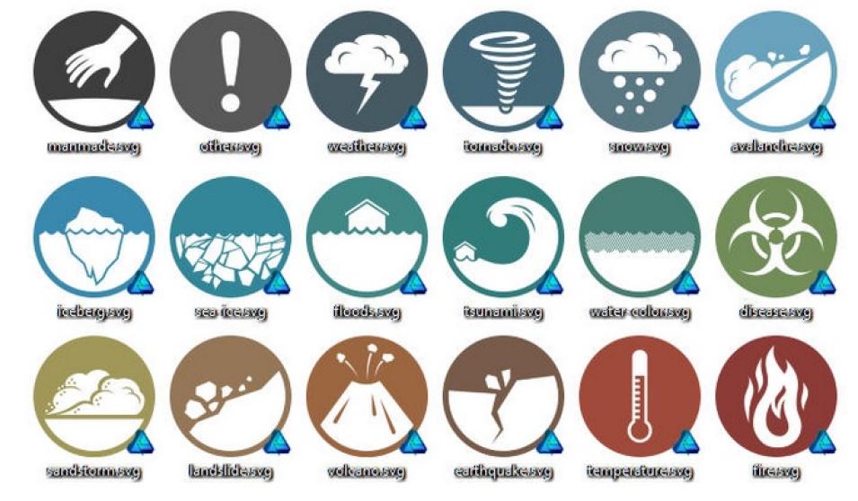 Worldview Event tab icons