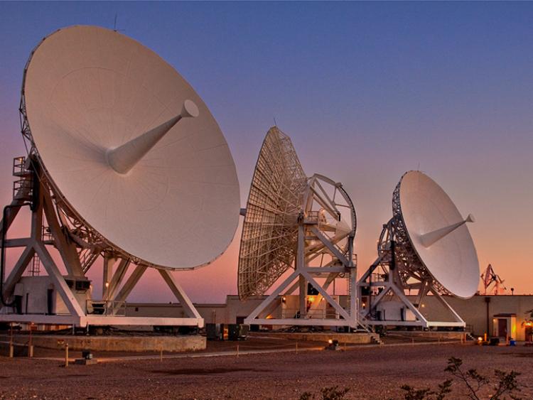 image of satellite ground receivers