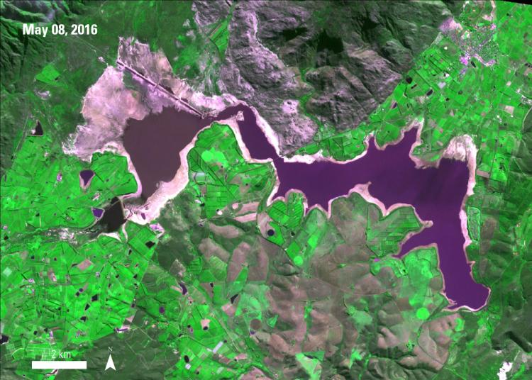 Theewaterskloof Reservoir May 2016