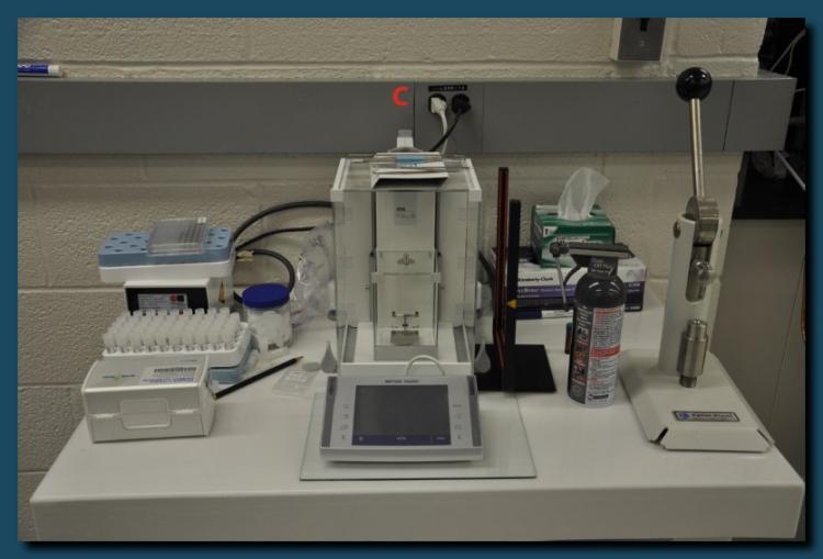 NASA’s Ocean Ecology Lab is equipped with many instruments to measure suspended particulate matter.