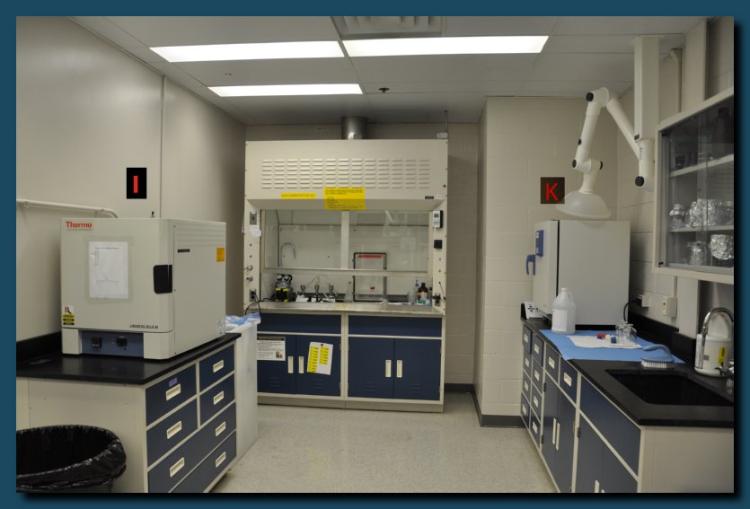 NASA’s Ocean Ecology Lab is equipped with many instruments to enable sample drying and processing.
