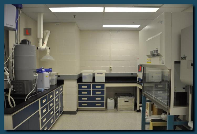 NASA’s Ocean Ecology Lab is equipped with many instruments to enable deionized water generation.