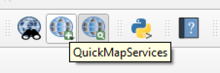 Add a basemap in QGIS.