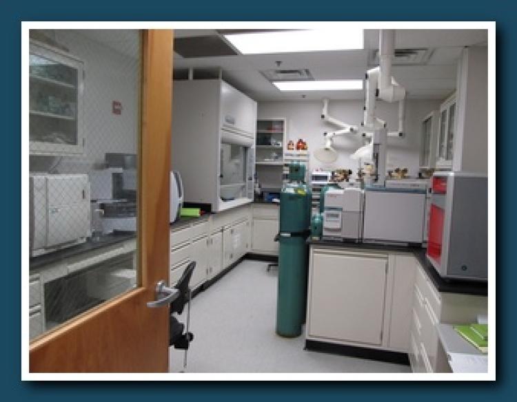 NASA’s Ocean Biogeochemistry Lab is equipped with many instruments.