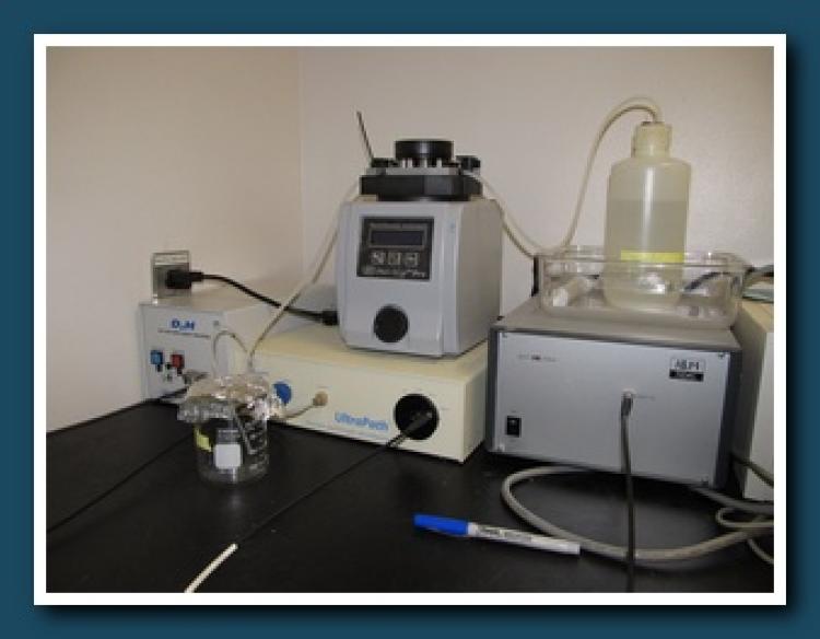 NASA’s Ocean Biogeochemistry Lab is equipped with many instruments