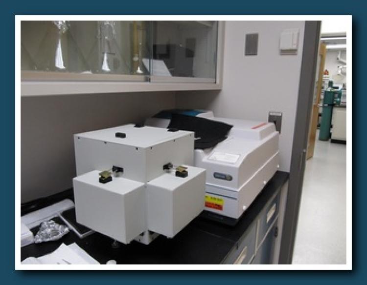 NASA’s Ocean Biogeochemistry Lab is equipped with many instruments.