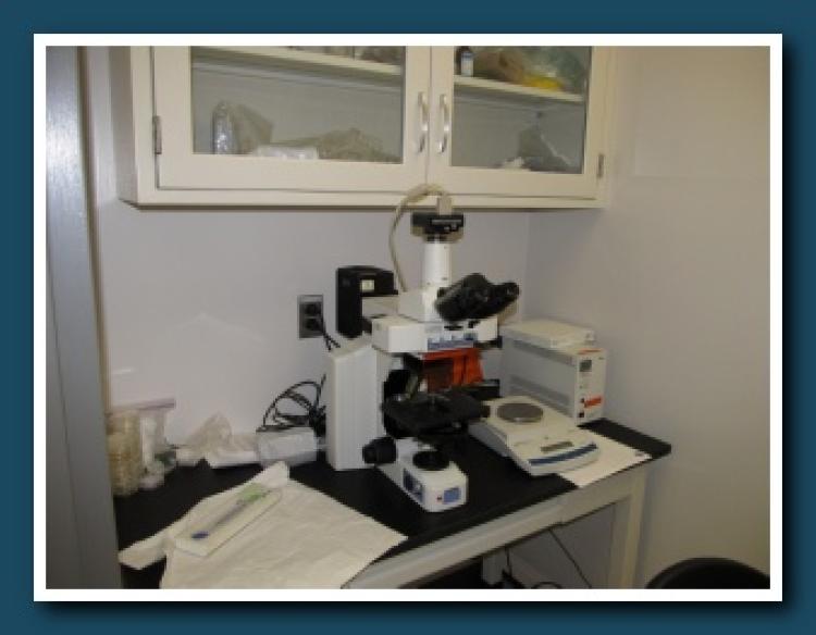 NASA’s Ocean Biogeochemistry Lab is equipped with many instruments.