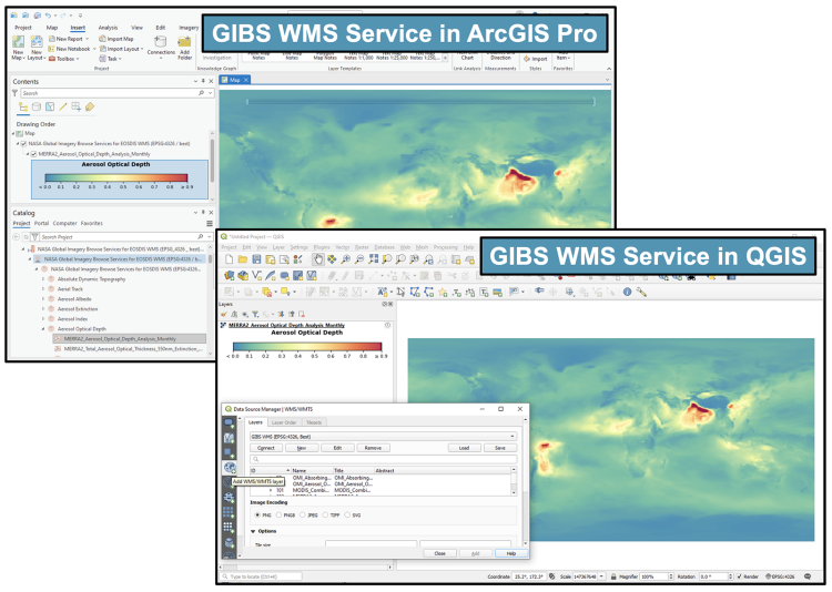 GIBS WMS screen interfaces