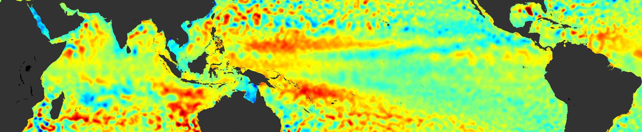 image of global sea surface height data