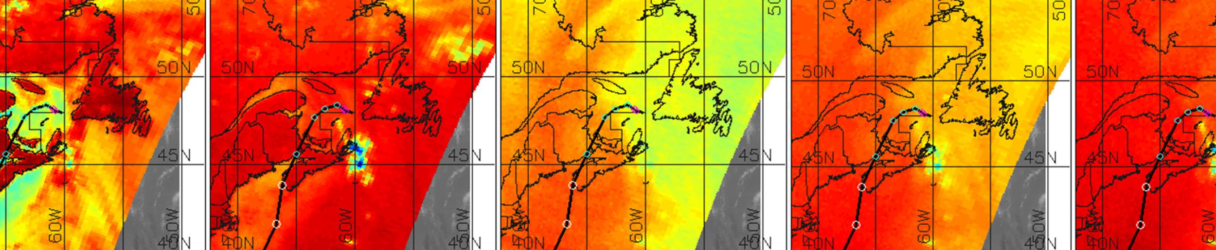 image of AMSU-B instrument data