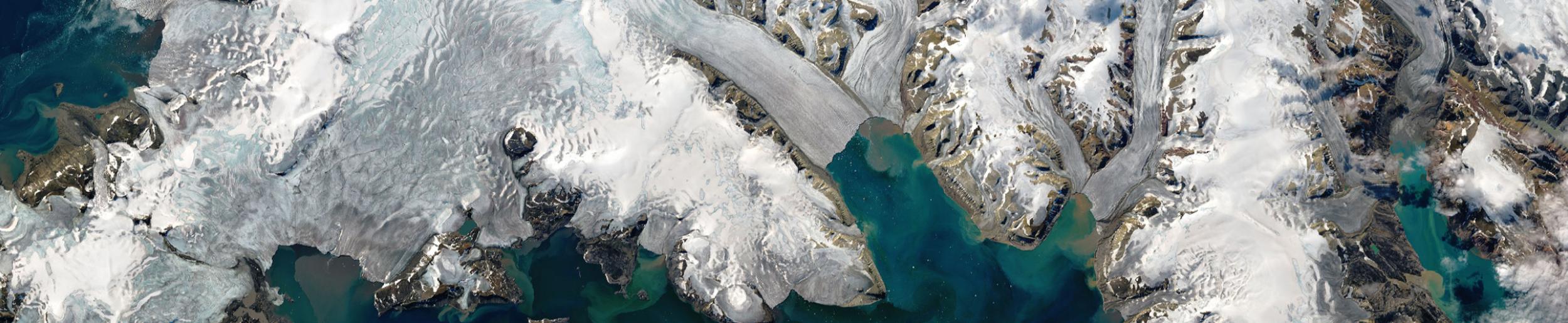 image of glaciers