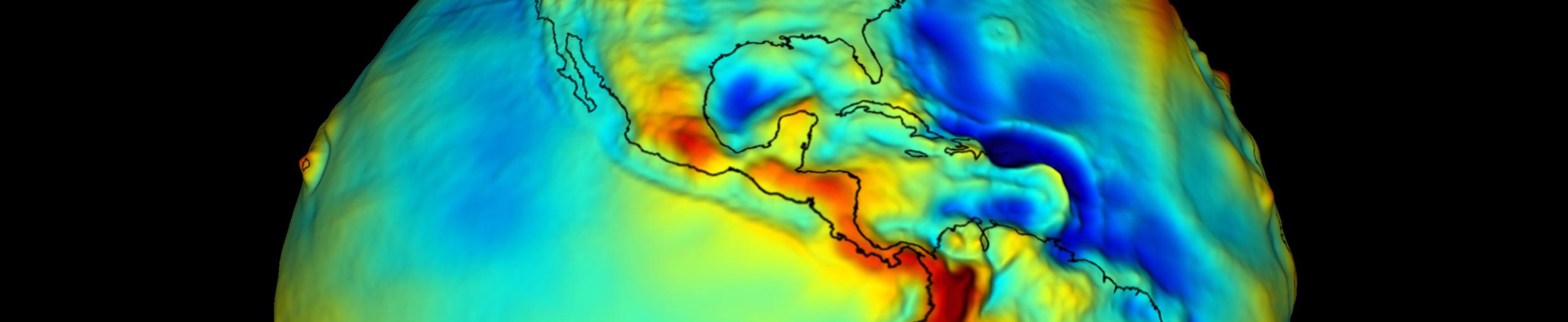 image of GRACE-FO instrument data