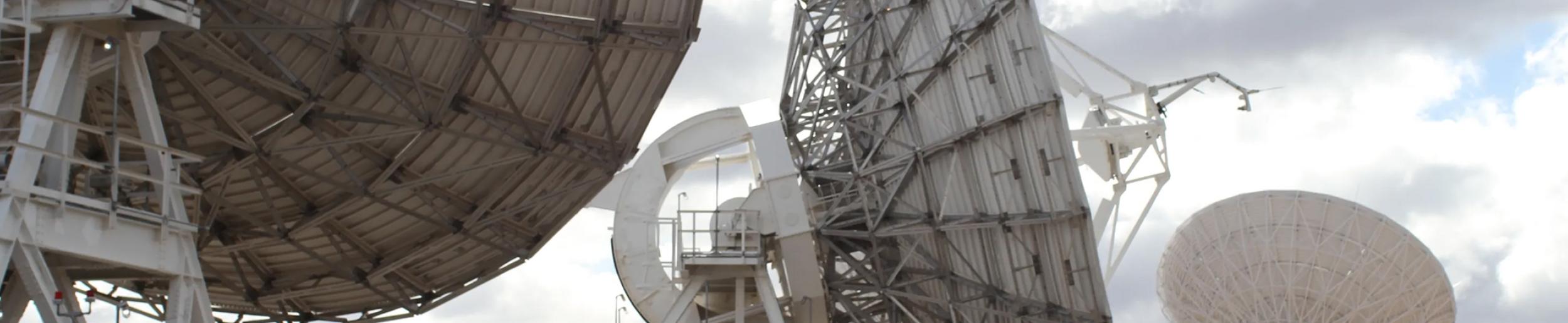 image of satellite ground receivers