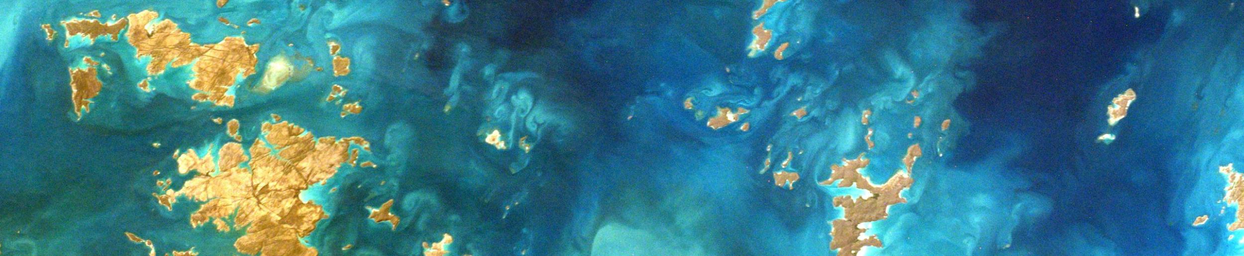 image of ocean color data