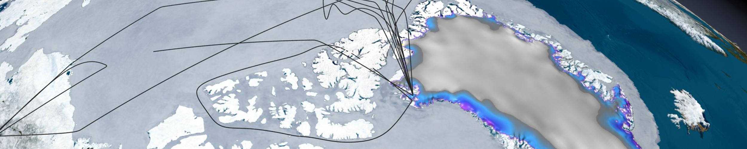 image of IceBridge data