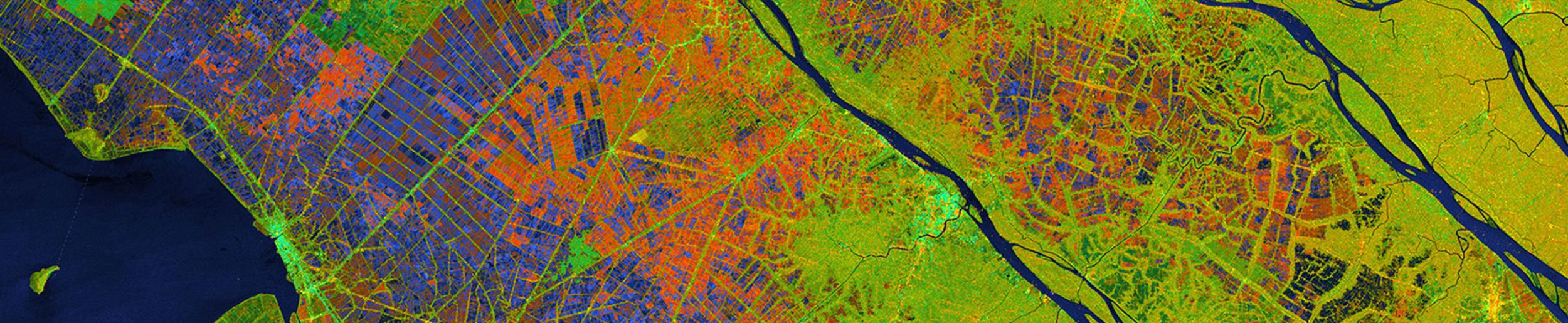 image of Sentinel-1 C-SAR data