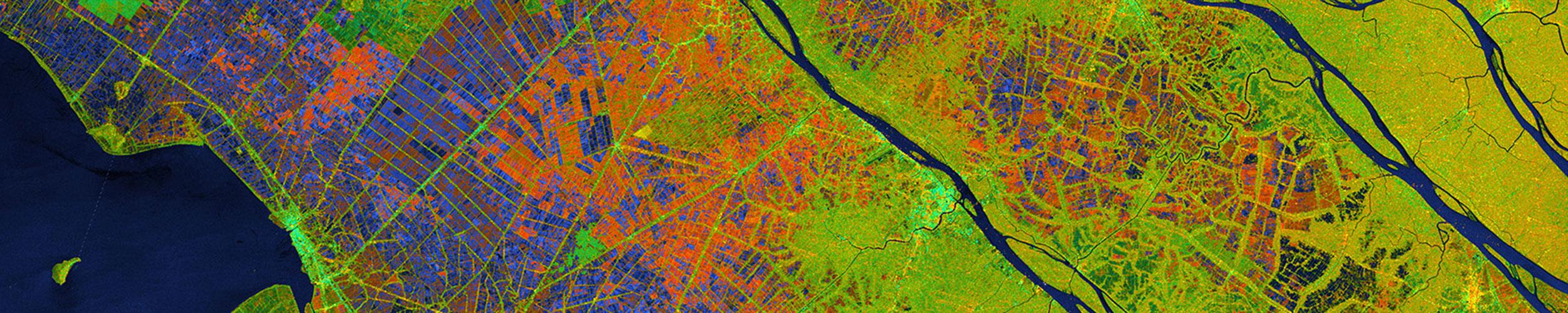 image of Sentinel-1 C-SAR data