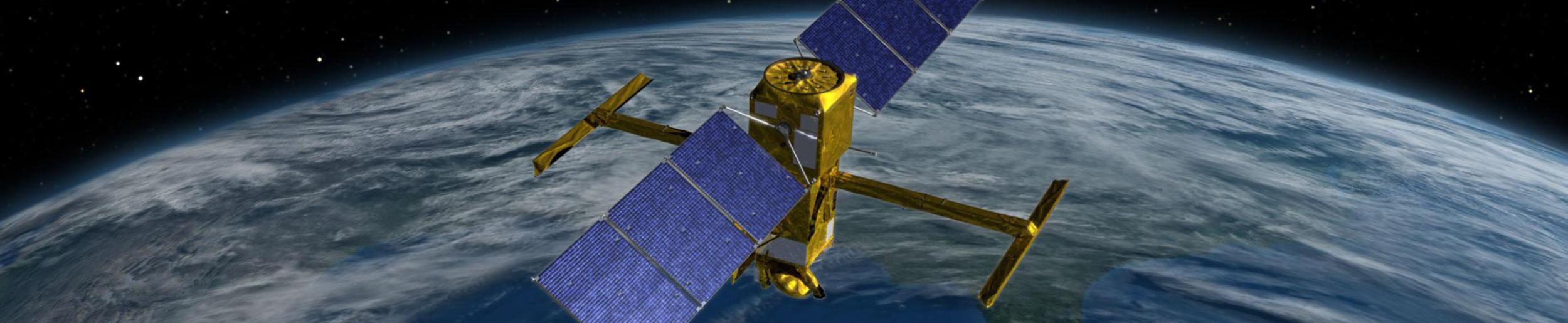 image of SWOT in orbit