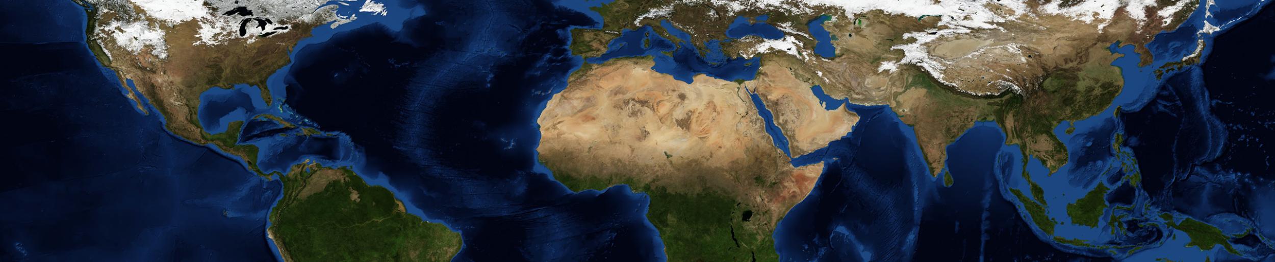 image of TERRA satellite data