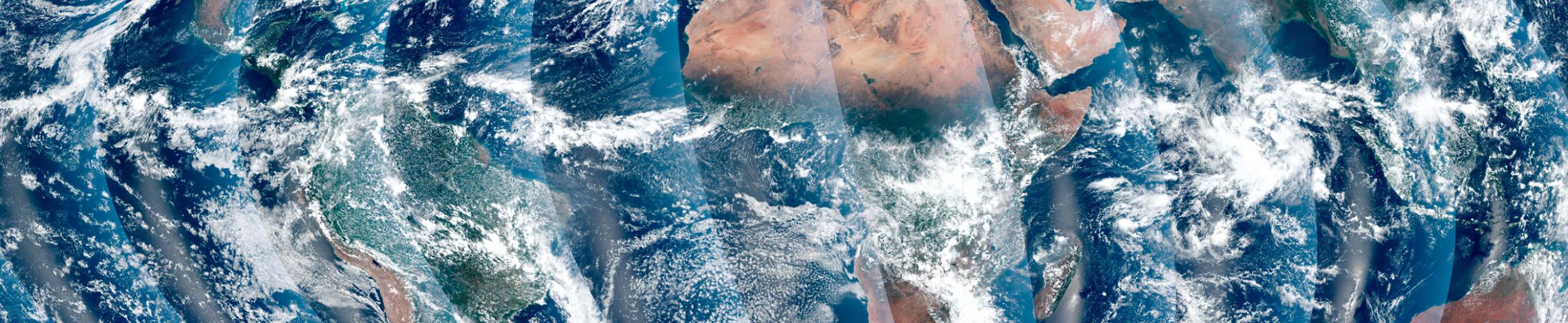 image of VIIRS satellite data over Africa