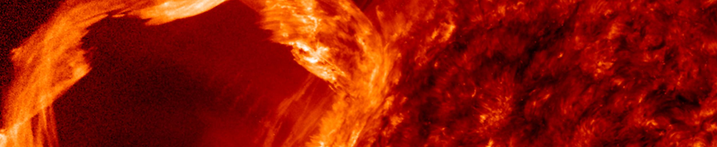 image of solar flare