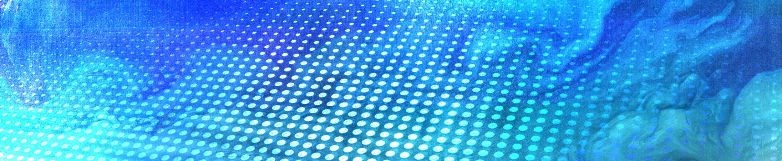image of ocean color data with circle pattern overlay