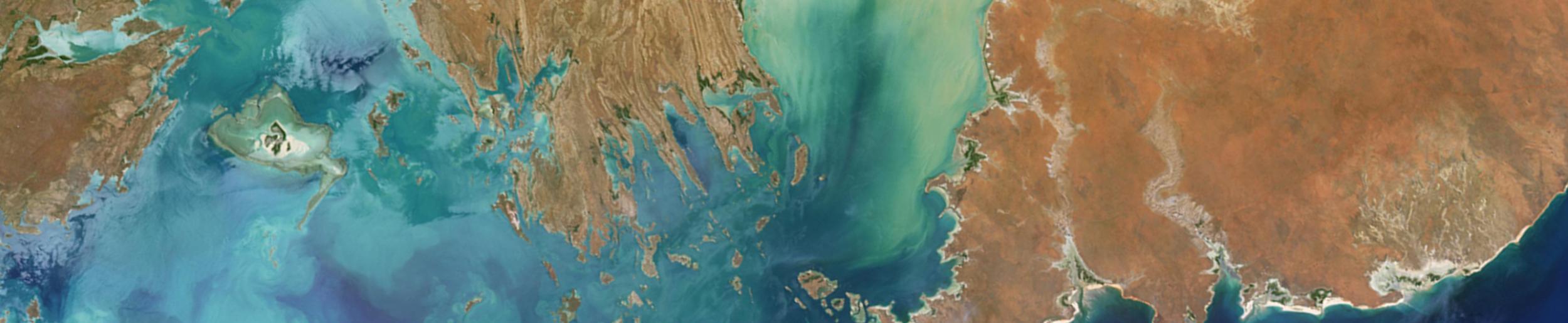 image of MISR land and ocean data