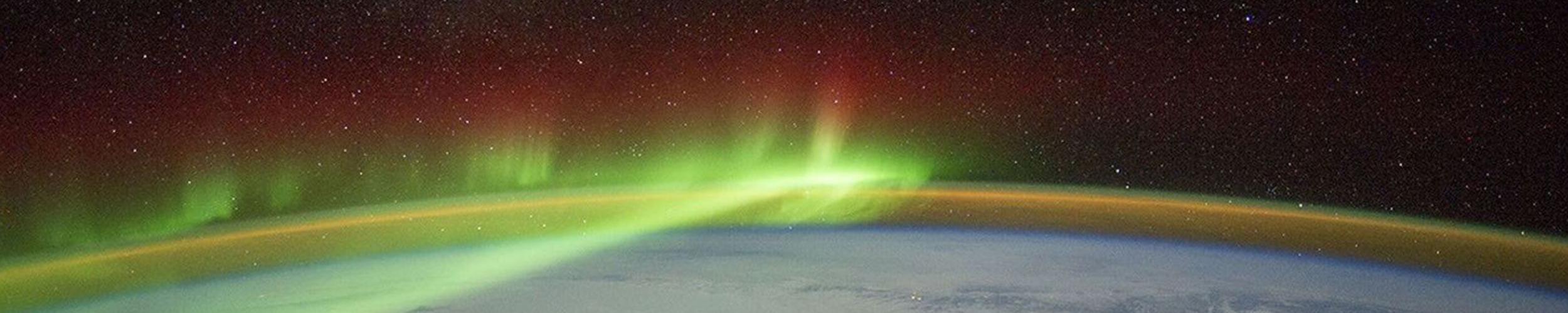 image of Aurora crater in the ionosphere