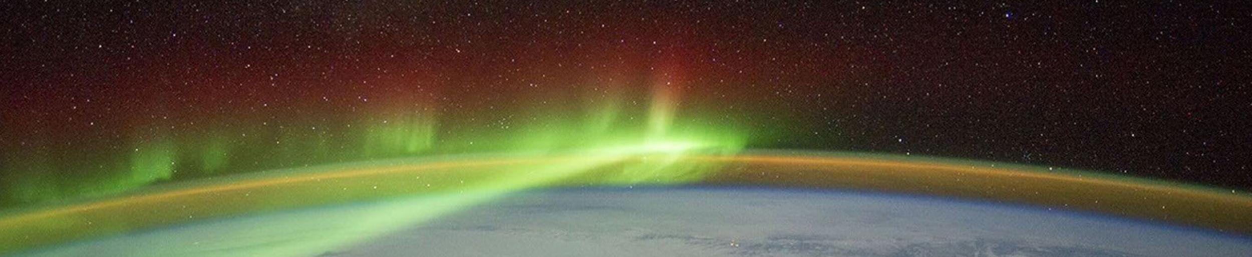 image of Aurora crater in the ionosphere
