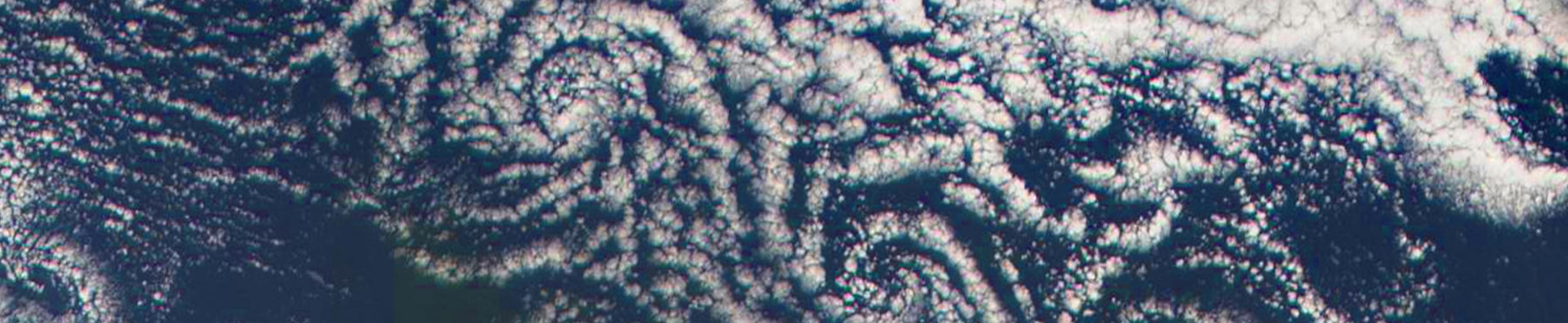 swirling cloud formation