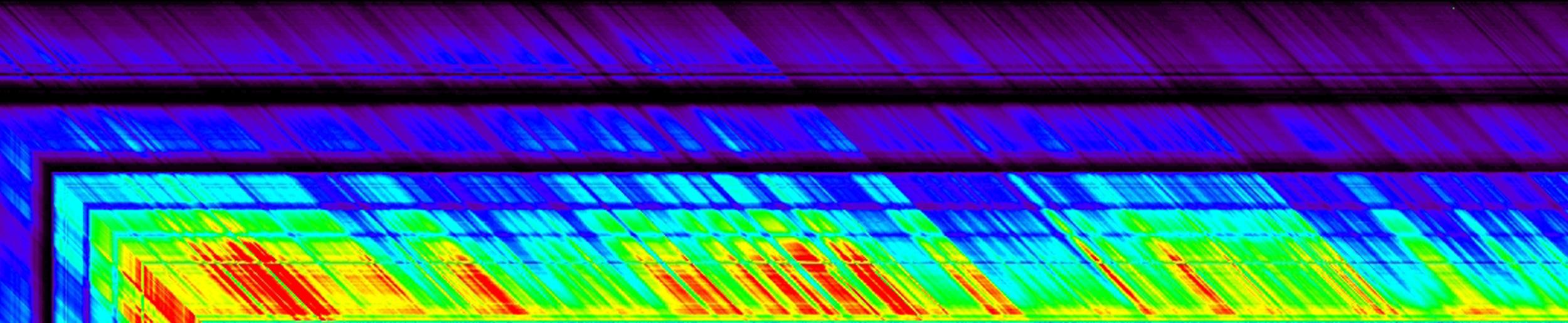 PRISM image of land and ocean