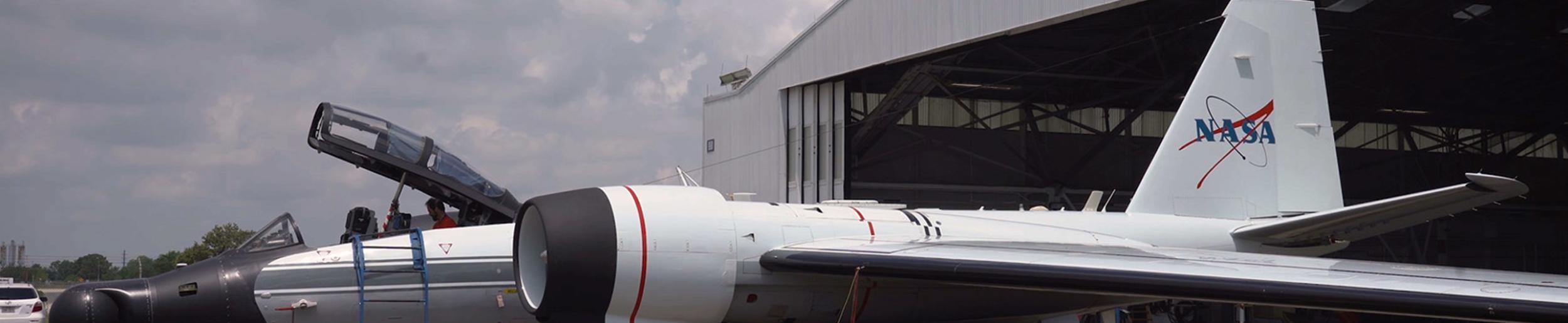 WB-57 aircraft