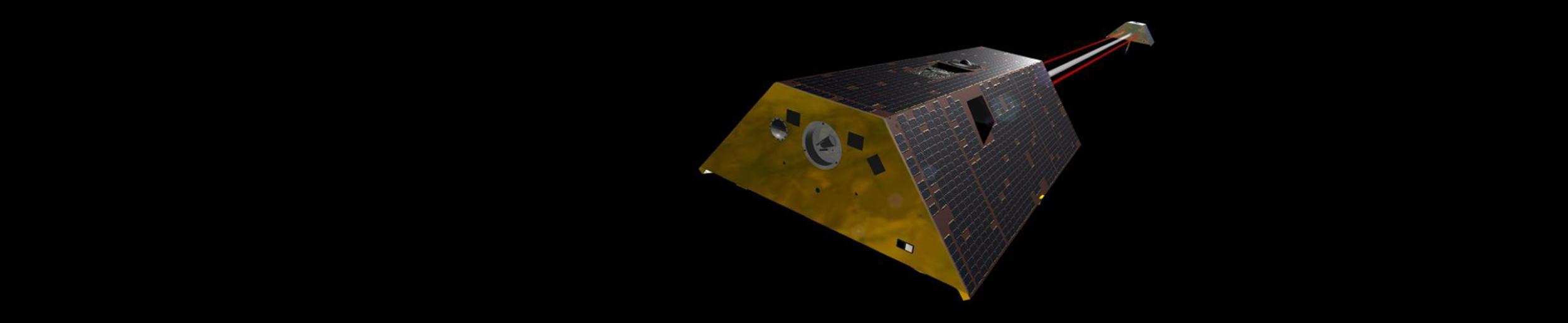GRACE-FO LRI instrument in orbit