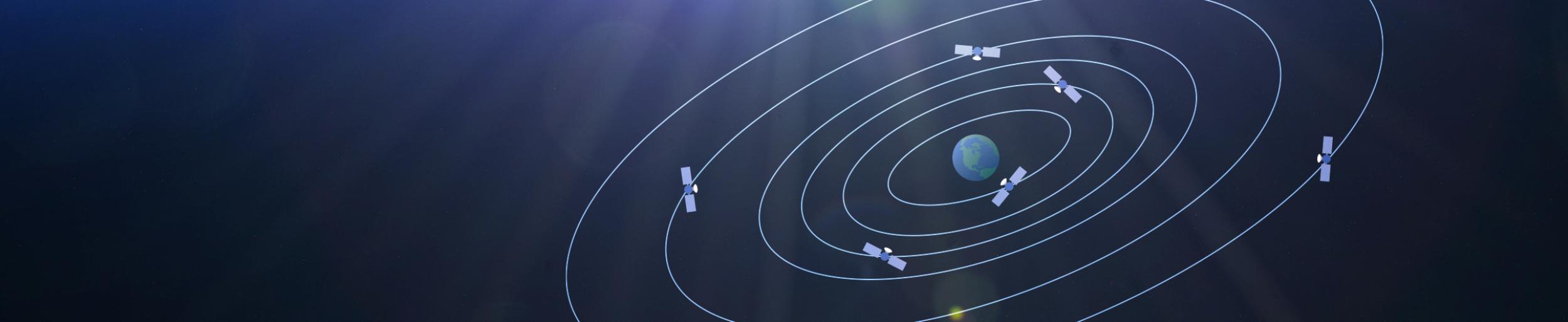 Earth Observation platform fleet orbiting the planet